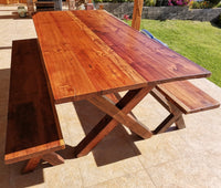 Mesa Comedor Roble Pata X