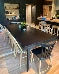 Mesa Comedor Roble Garza Negro