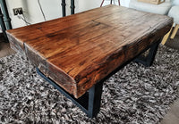 Oak Sleepers Coffee Table