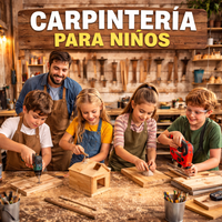 Curso Carpintería Niños