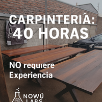 Carpintería - 40 hrs