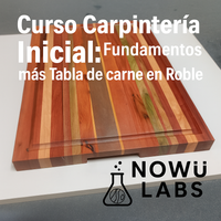 Curso Carpintería Inicial Fundamentos + TABLA DE CARNE