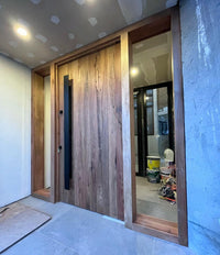 Puerta de Roble demolición Fabricación Artesanal hecho en chile