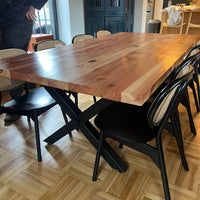 Mesa de comedor de roble macizo para 8 personas – Nowü