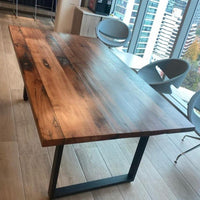 Mesa Comedor Fierro Cuadrada