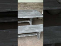 Mesa Terraza Roble Gris Albayalde