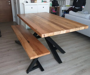 Mesa comedor Antu con Bancas