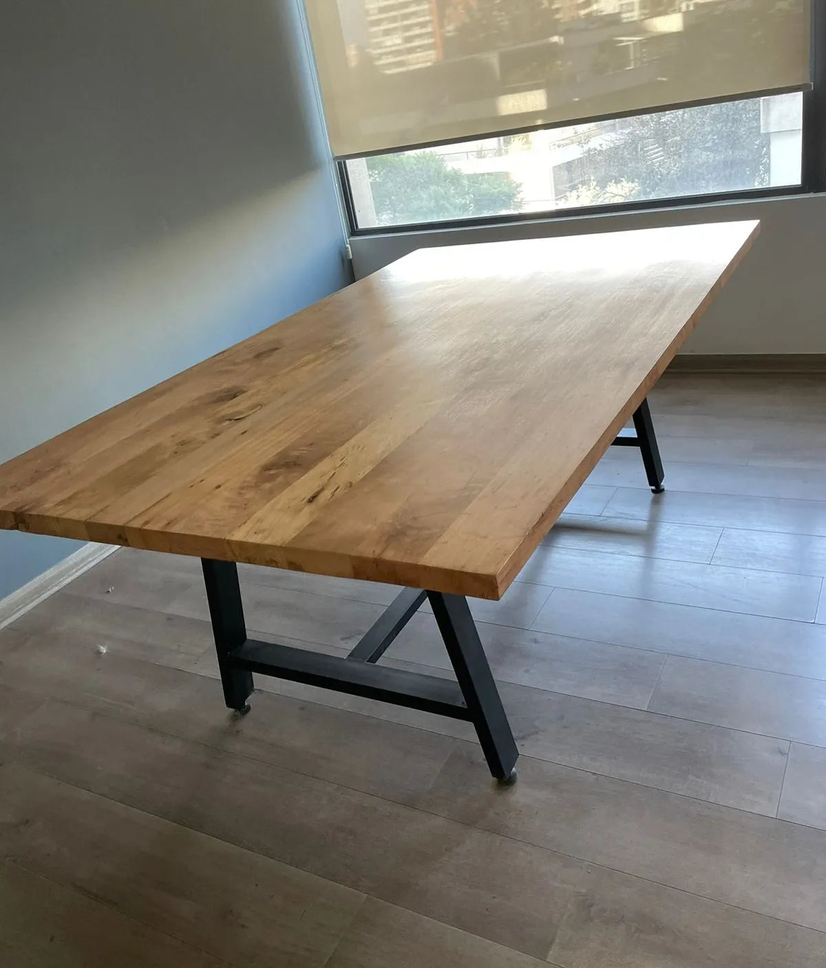 Mesa Comedor Roble Crudo fierro A