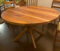 Base central de madera mesa AYÜN diseño artesanal chileno