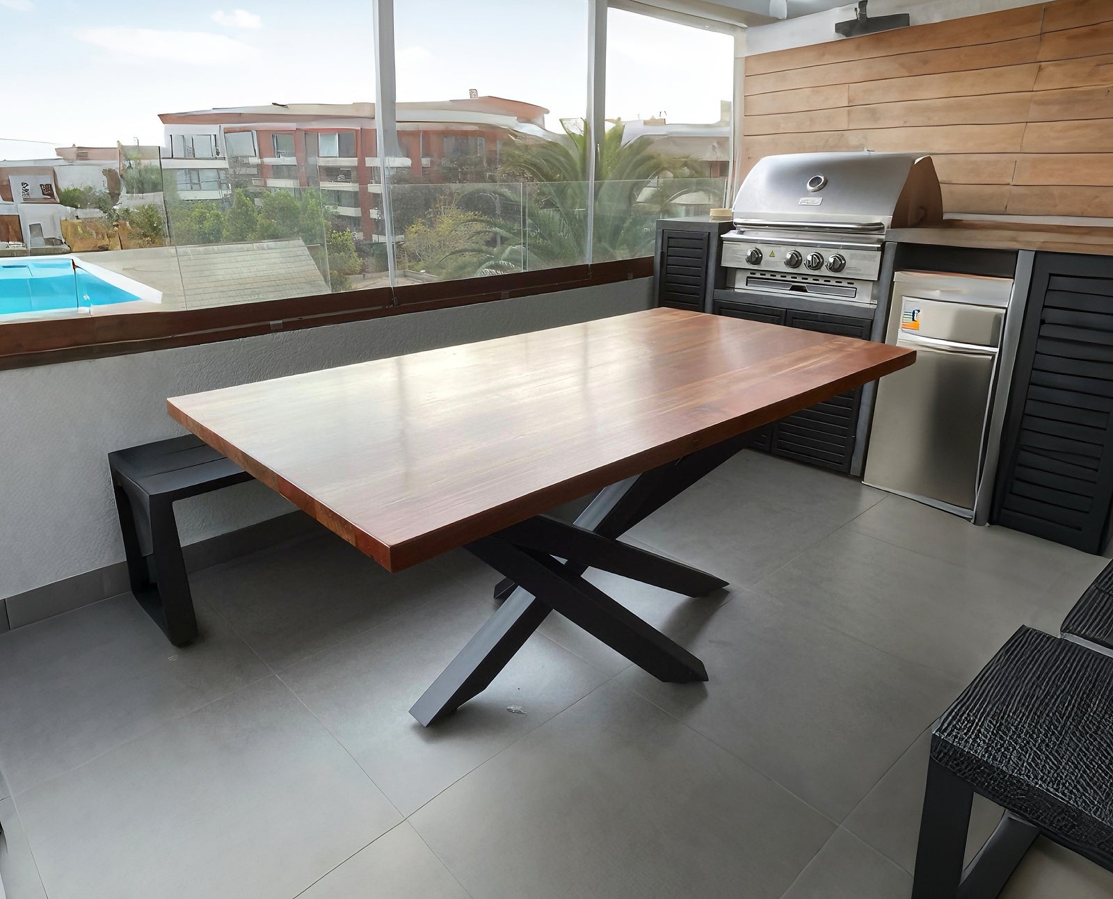 Mesa Comedor Antu Roja