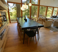 Mesa Comedor Roble Garza Negro