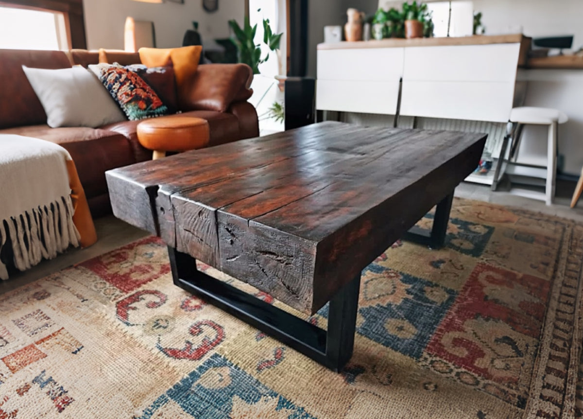 Oak Sleepers Coffee Table