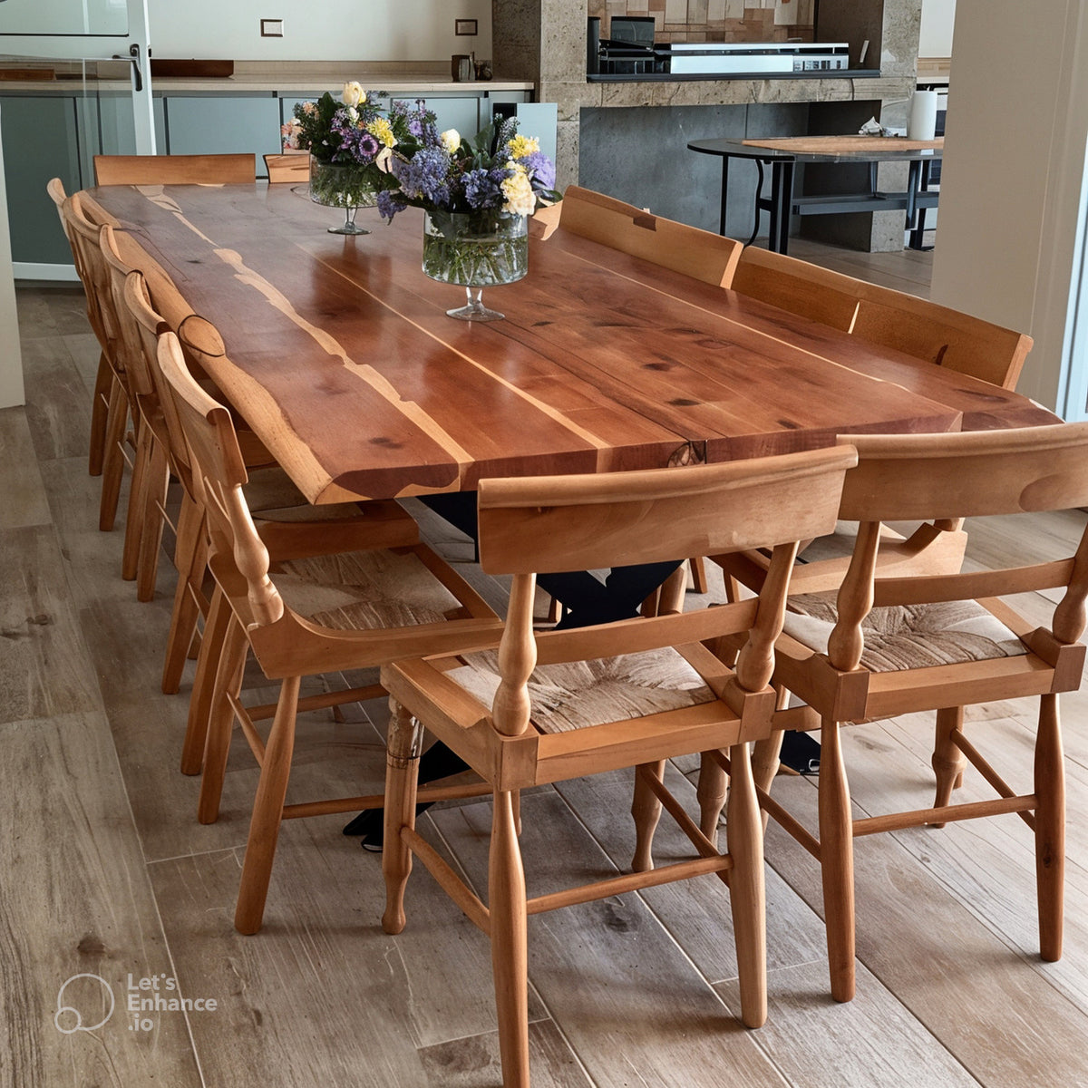 Mesa Comedor Sequoia X Fierro