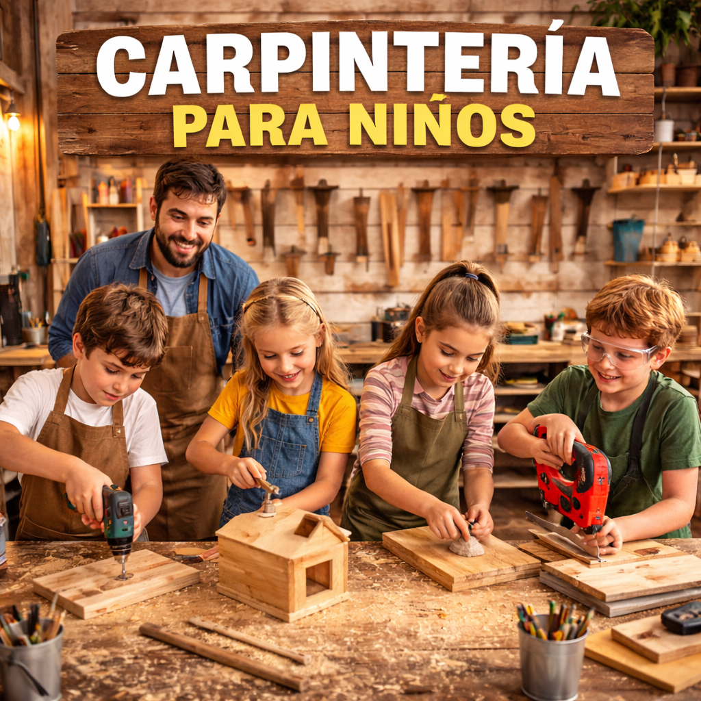 Curso Carpintería Niños