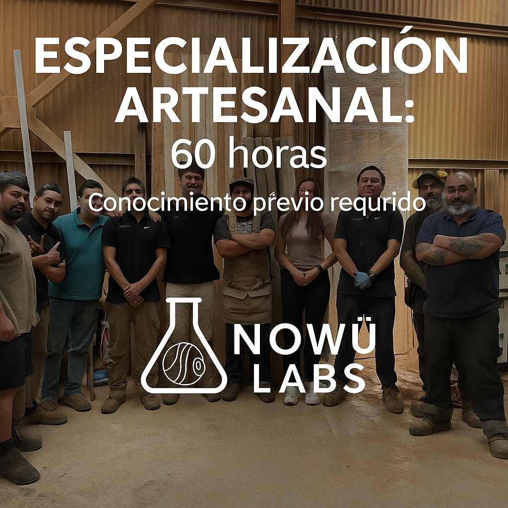 Especialización Artesanal: 60 Horas