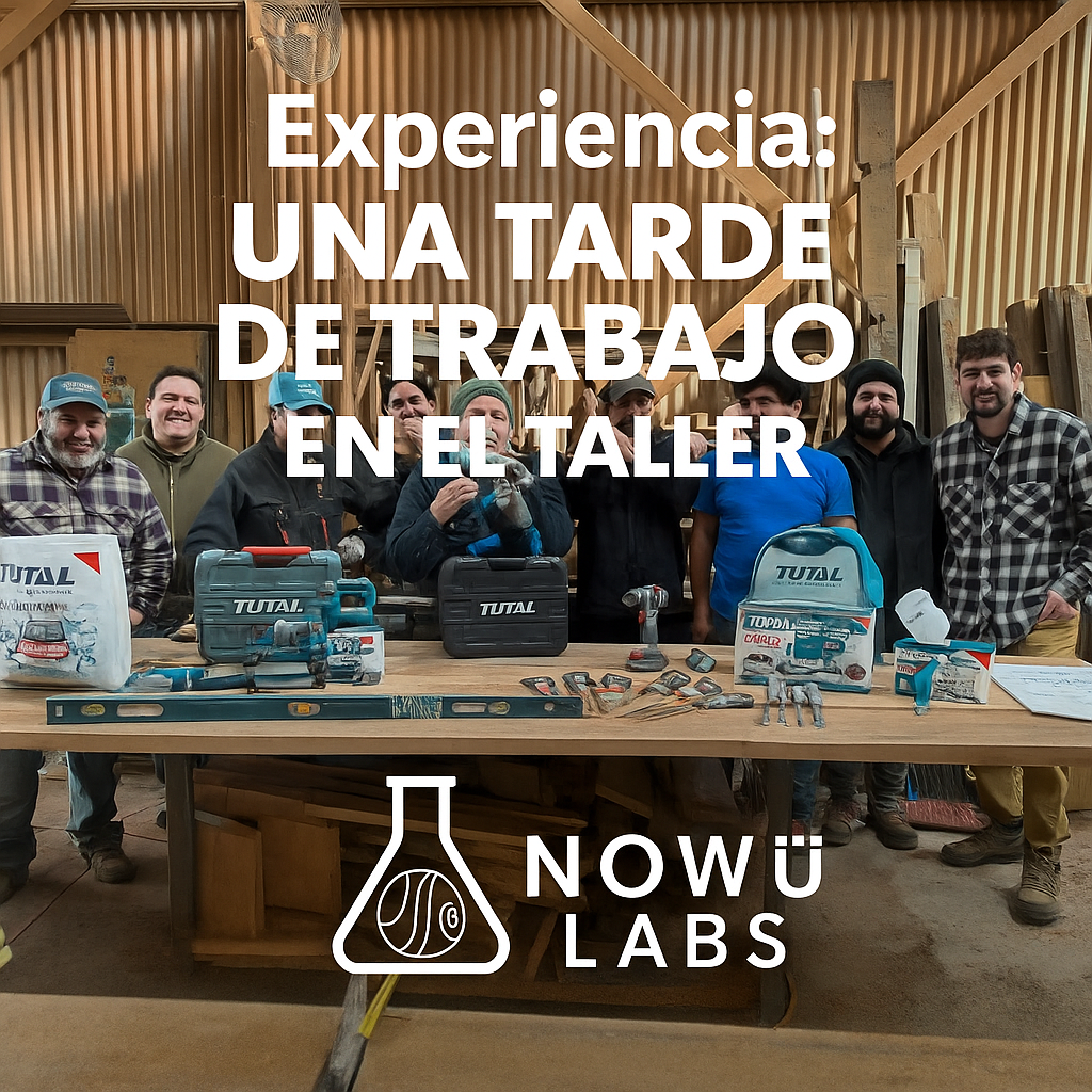 Una tarde de Trabajo en el Taller