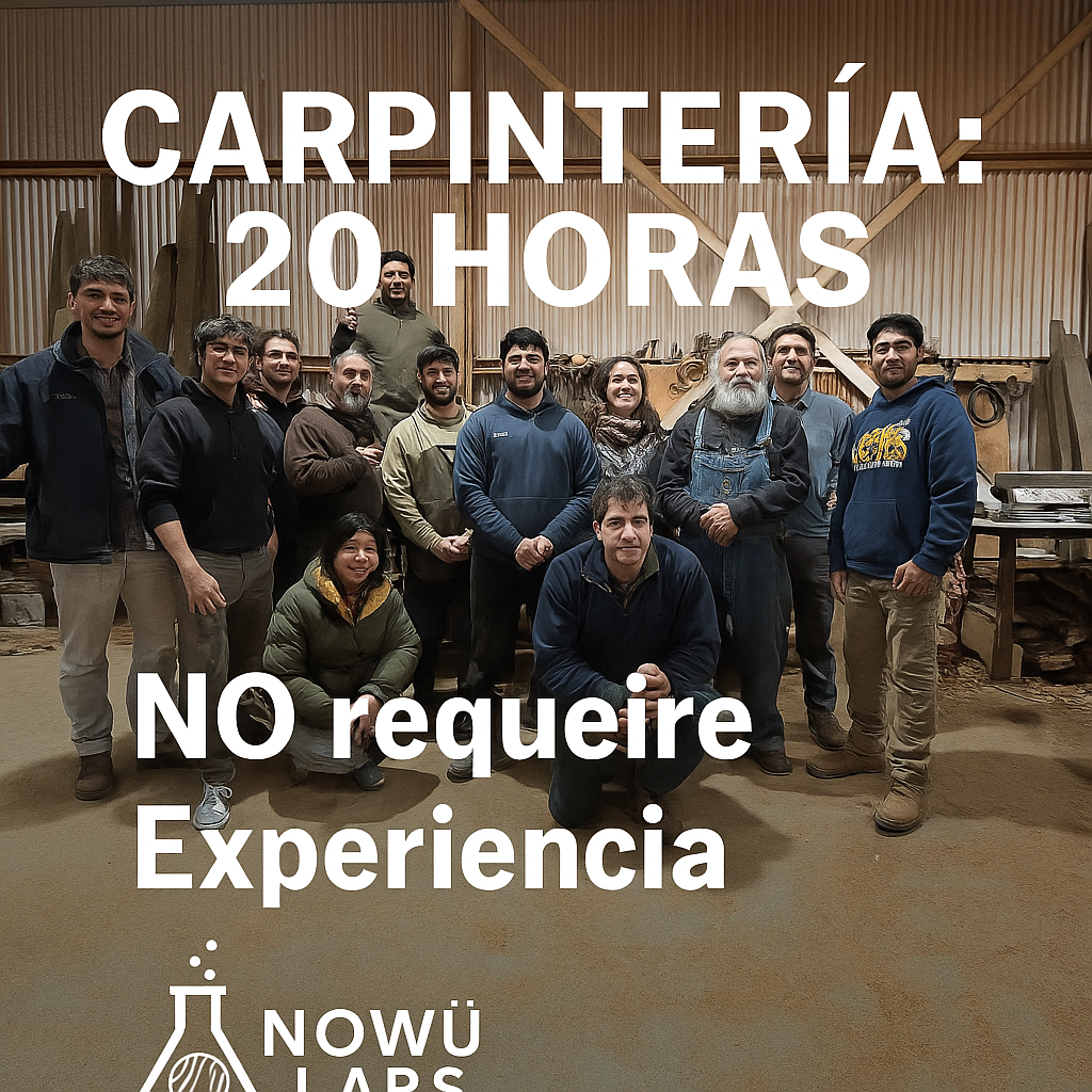 Carpintería - 20 hrs