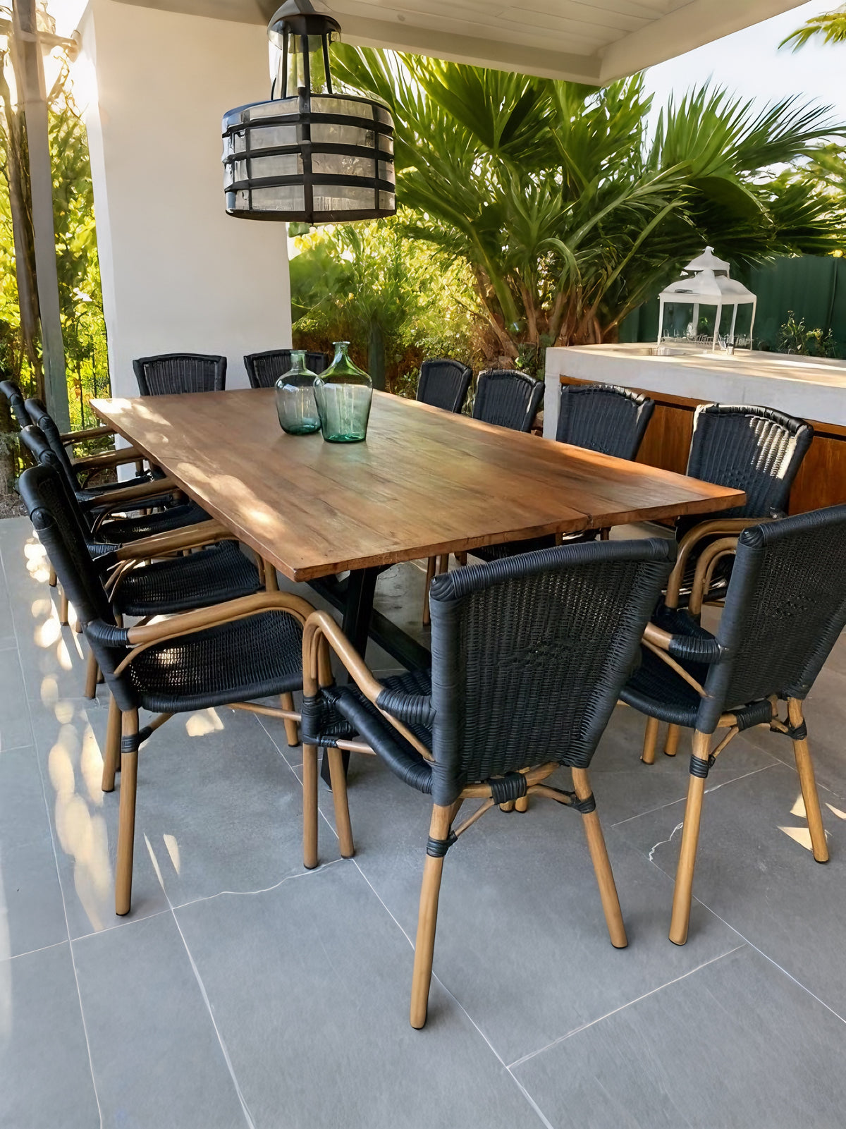 Mesa Comedor Roble fierro A