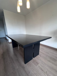 Mesa Comedor Roble Pentu Negra