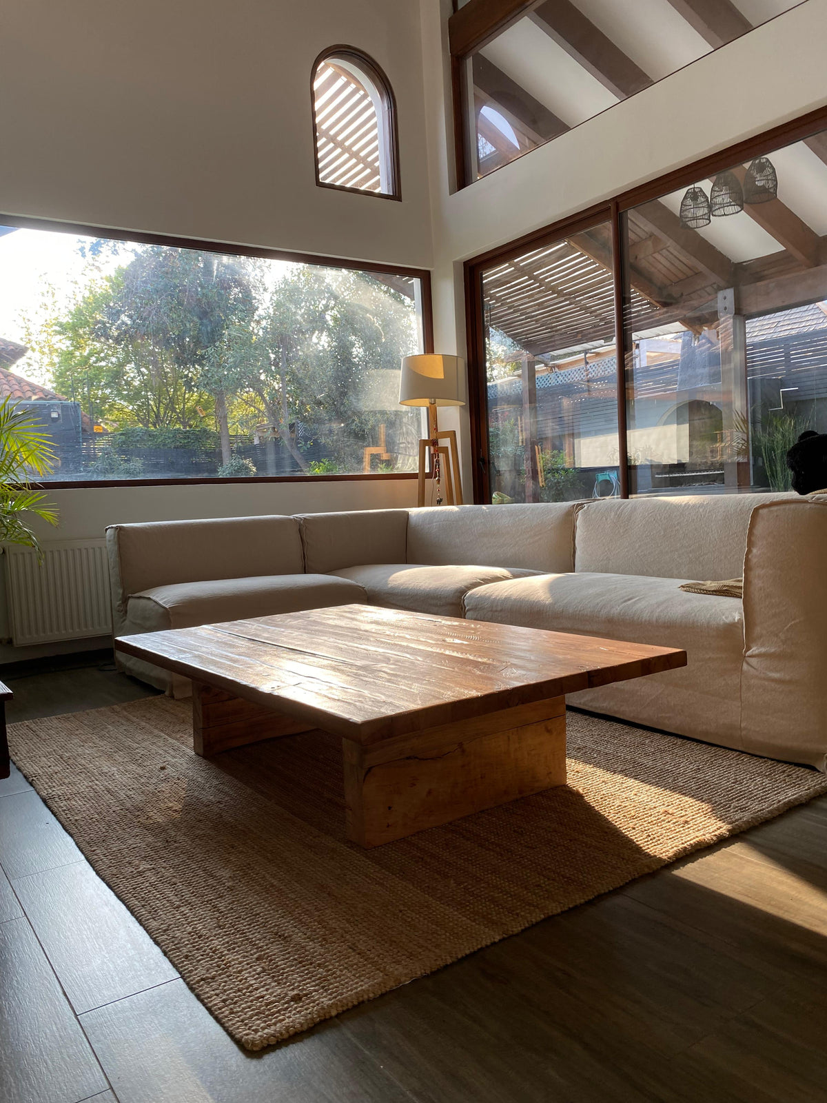 Mesa Centro Yosemite Rústica