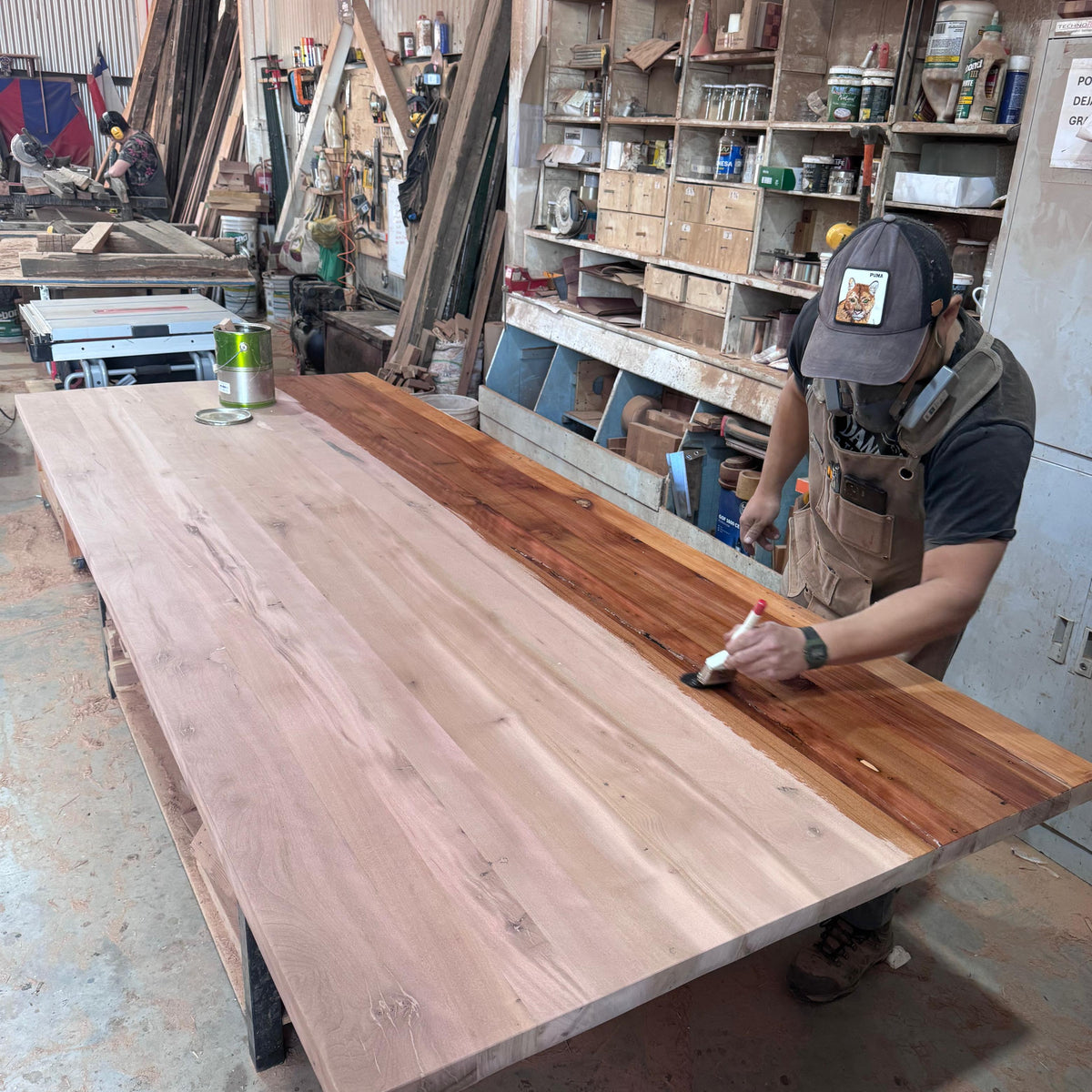 Una tarde de Trabajo en el Taller