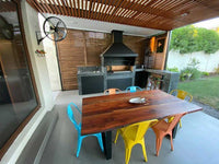 Mesa Comedor Fierro Cuadrada