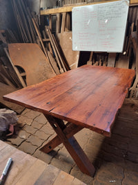 Mesa Comedor Roble Pata X