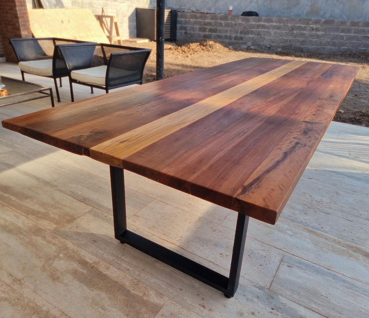 Mesa Comedor Fierro Cuadrada