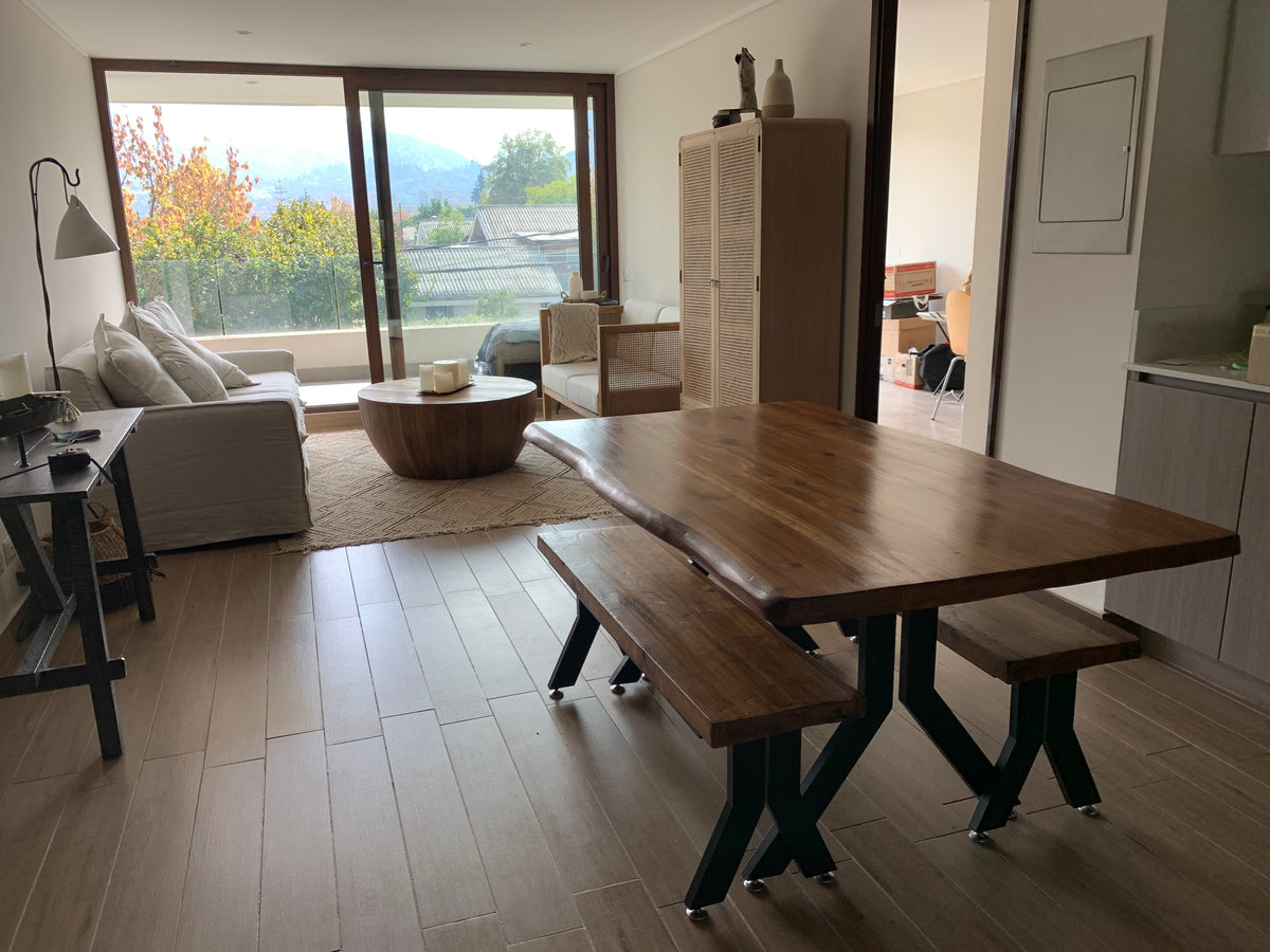 Mesa Comedor Sequoia Y con bancas