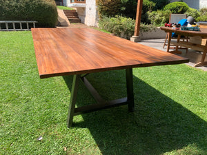 A Iron and OAK Table